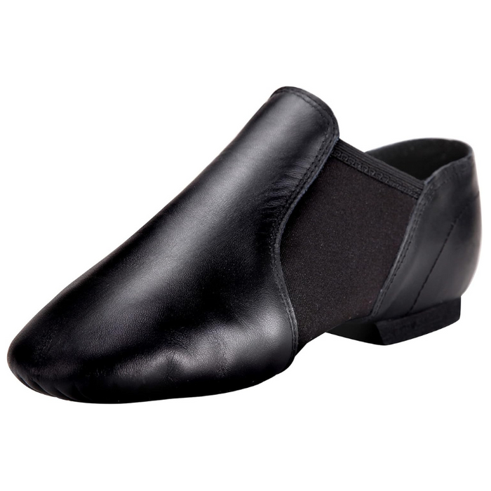 Leather Upper Jazz Shoes Slip On For Cushioned Insole
