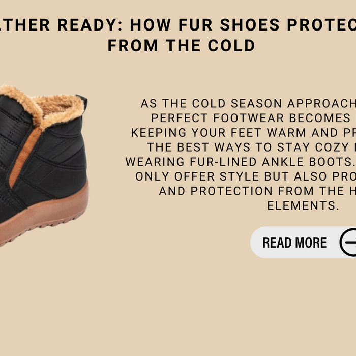 Winter Weather Ready: How Fur Shoes Protect Your Feet From The Cold