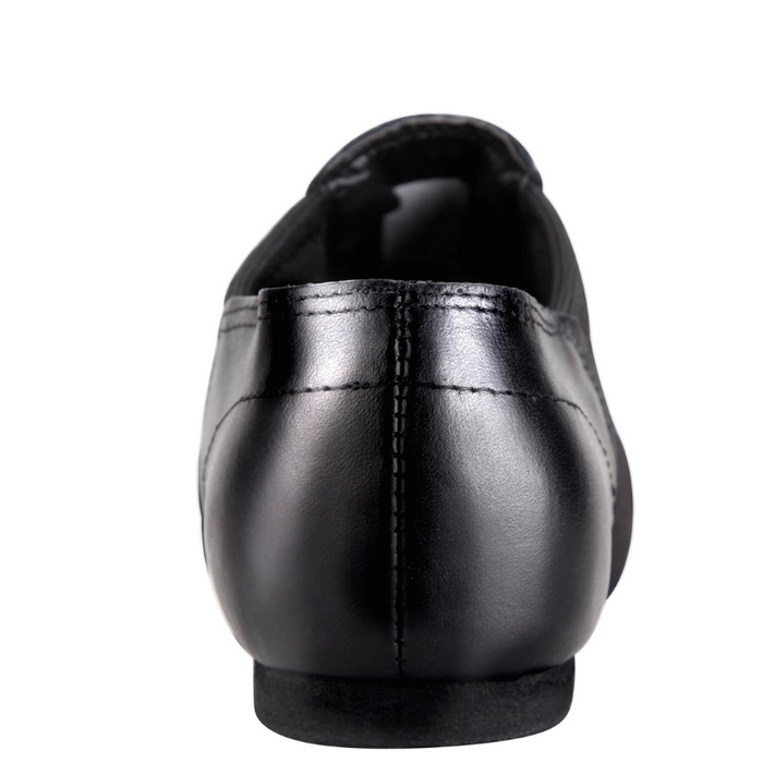 Leather Upper Jazz Shoes Slip On For Cushioned Insole