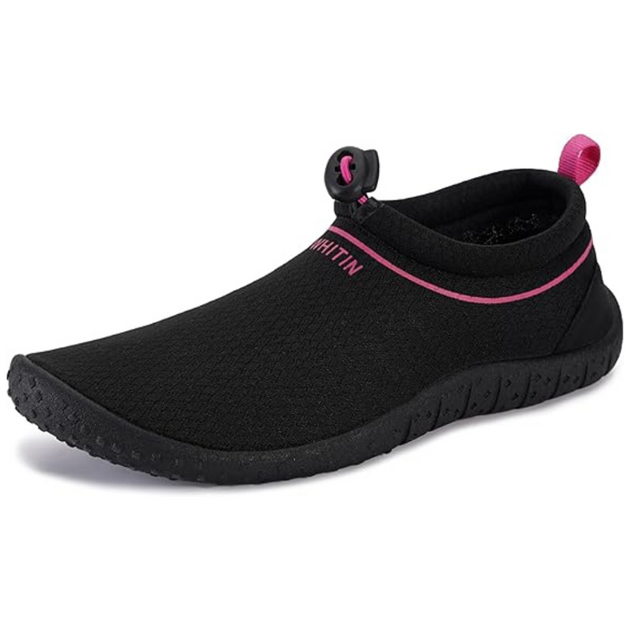 Water Shoes With Thick Sole For Slip Resistant Textured Outsole