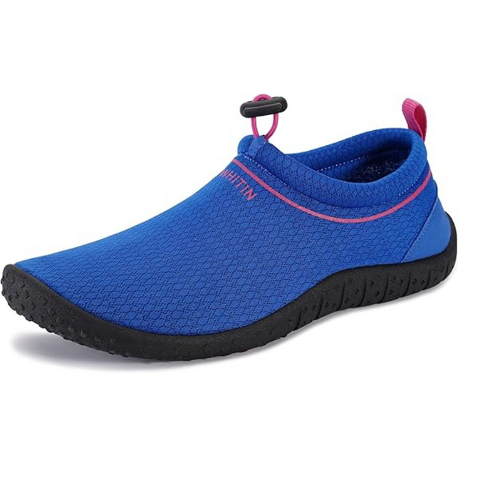 Water Shoes With Thick Sole For Slip Resistant Textured Outsole