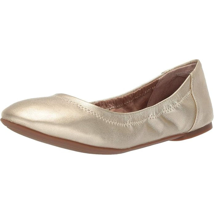 Ballet Flats With Memory Foam And Non Slip Textured Outsole