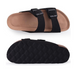 Cork Footbed Sandals With Non Slip Textured Outsole - My Beach Shoes