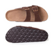 Cork Footbed Sandals With Non Slip Textured Outsole - My Beach Shoes