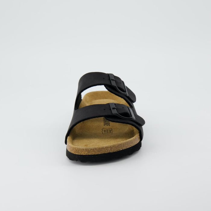 Adjustable Double-Strap Cork Footbed Sandals With Slip-Resistant