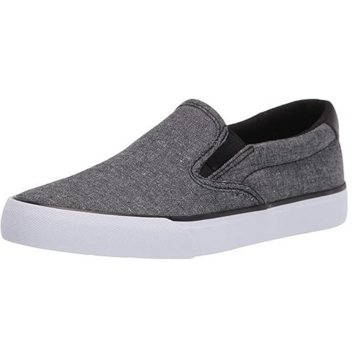 Casual Slip On Sneakers With Contoured Footbed