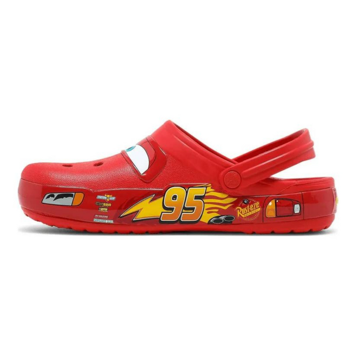 Classic Lightning McQueen Pattern Clogs