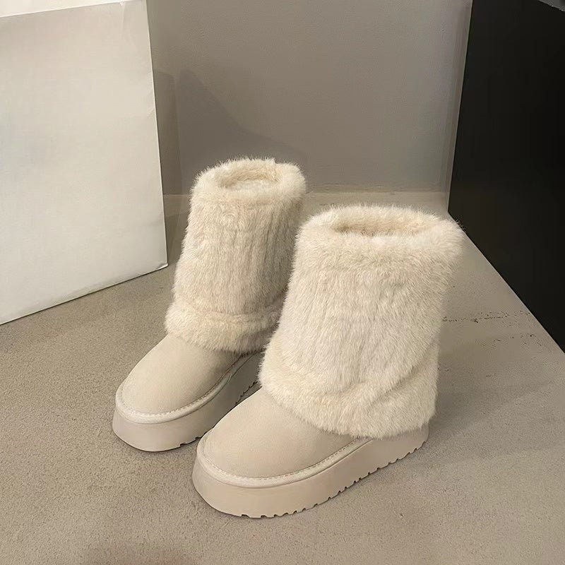 Comfy High Top Snow Boots