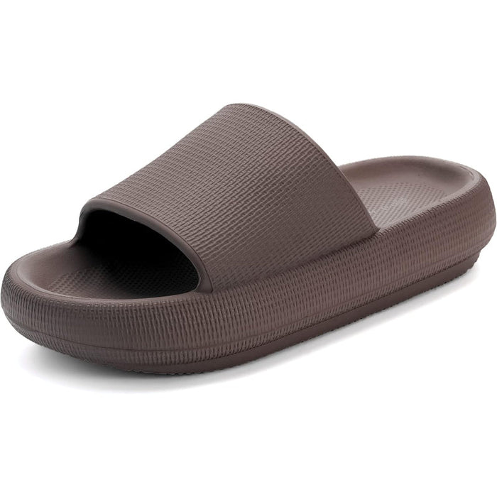 Plush Pillow Comfort Slides