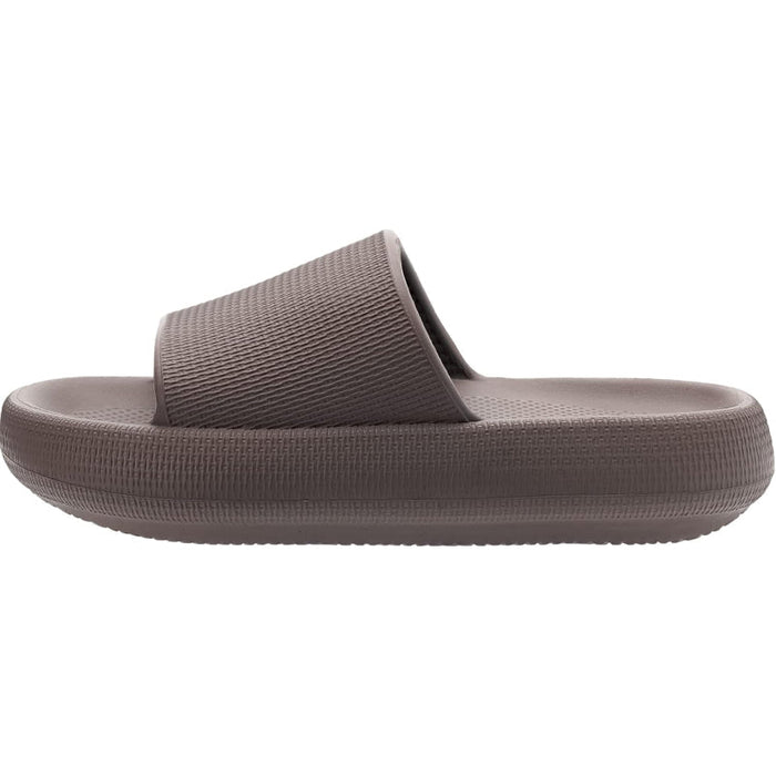 Plush Pillow Comfort Slides