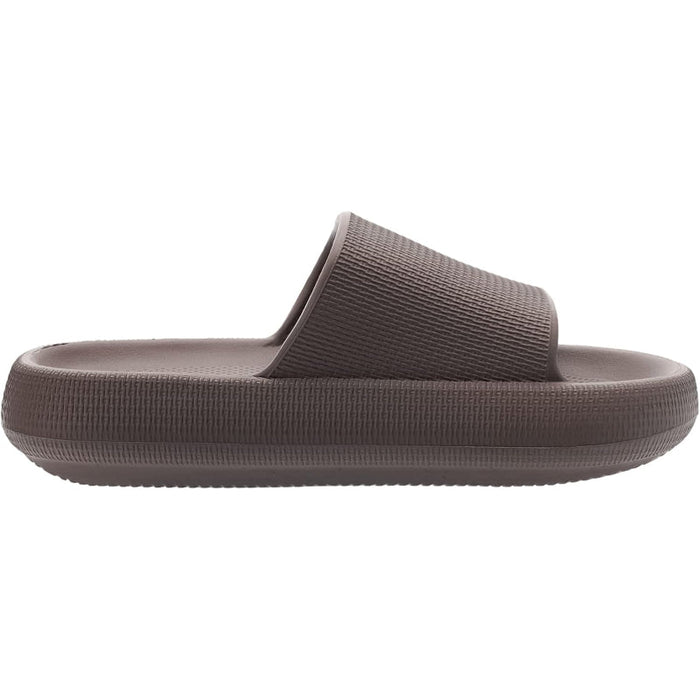 Plush Pillow Comfort Slides