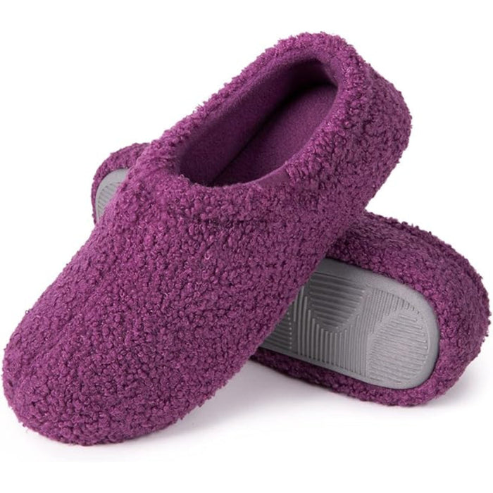 Fuzzy Fur Memory Foam Loafers