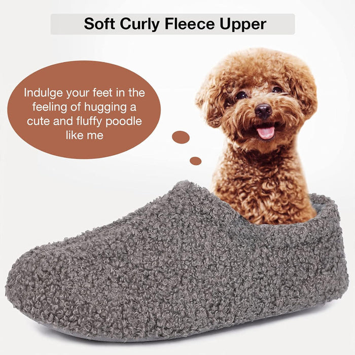 Fuzzy Fur Memory Foam Loafers