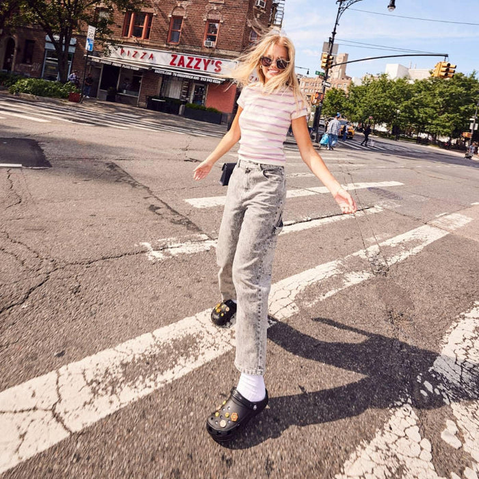 Lightweight Synthetic Clogs With Non Slip Textured Outsole