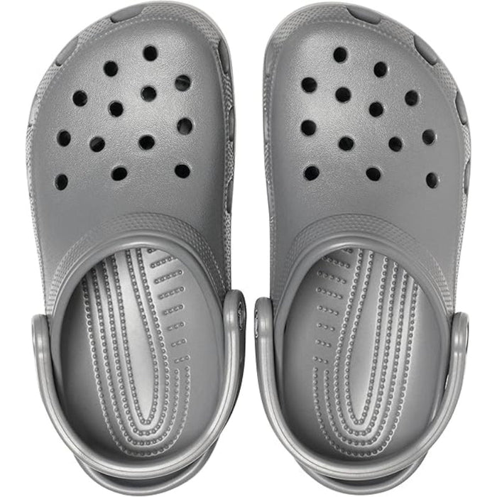 Lightweight Synthetic Clogs With Non Slip Textured Outsole