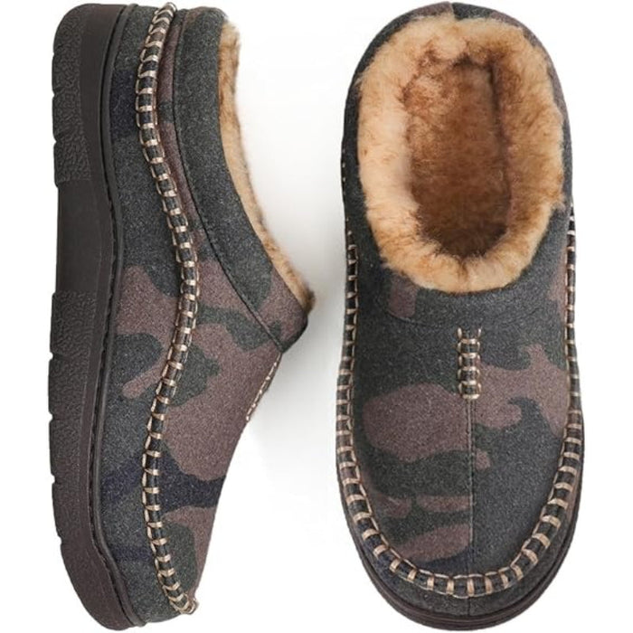 Slip On Moccasin Slippers For Indoor and Outdoor Wear