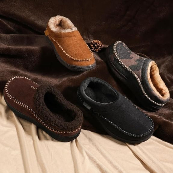 Slip On Moccasin Slippers For Indoor and Outdoor Wear