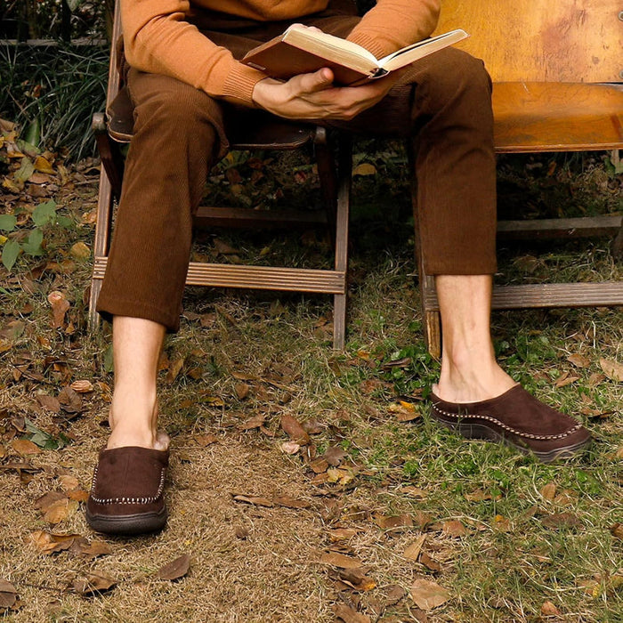 Slip On Moccasin Slippers For Indoor and Outdoor Wear