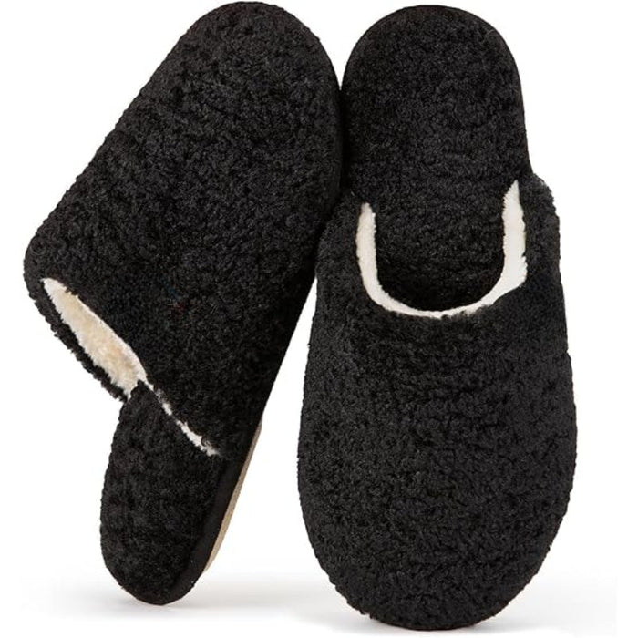 Warm Cozy Slip On Slippers