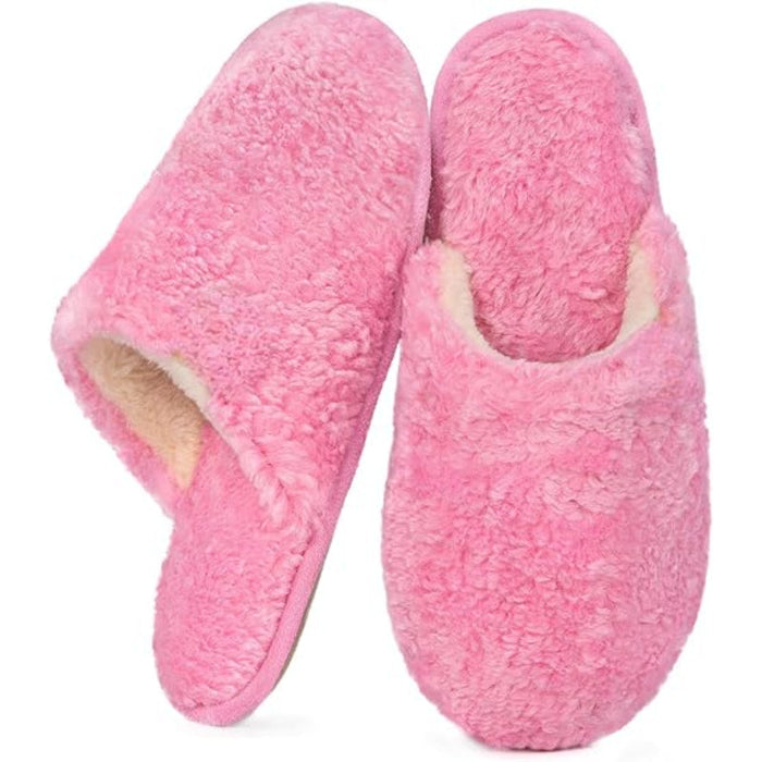 Warm Cozy Slip On Slippers