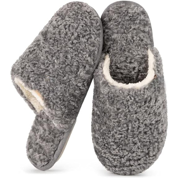 Warm Cozy Slip On Slippers