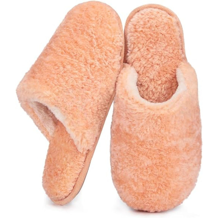 Warm Cozy Slip On Slippers