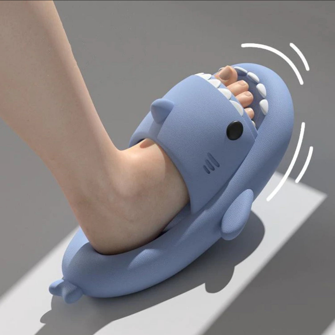 Shark Cloud Slides - Comfortable and Stylish Slip-On Sandals