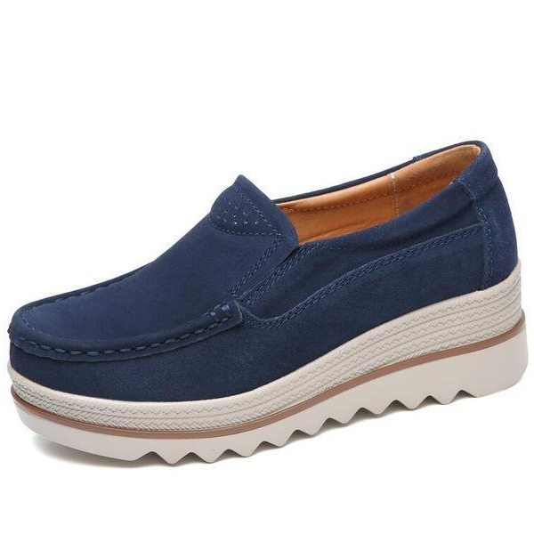 Comfy Slip-On Platform Shoes For Women