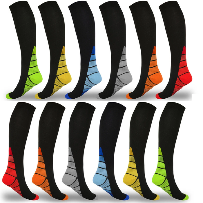 Compression Socks for Men & Women (6 Pack)