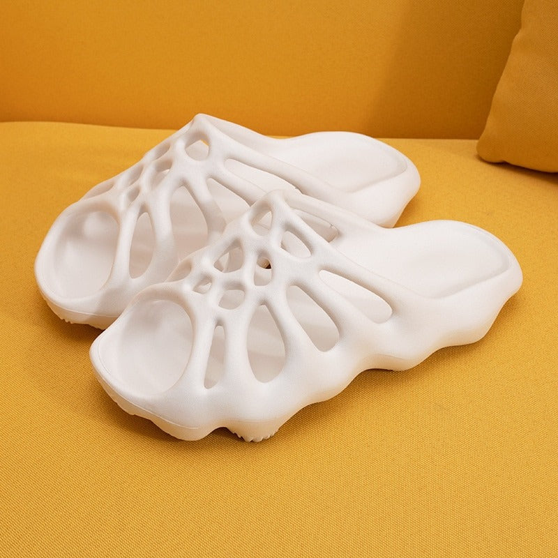 The Patterned Cloud Cushion Slides