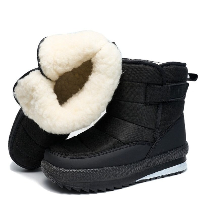 Warm Plush Cold Proof Cotton Shoes For Men