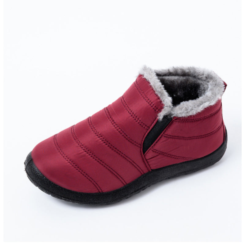 Casual Winter Waterproof Flat Snow Ankle Boots