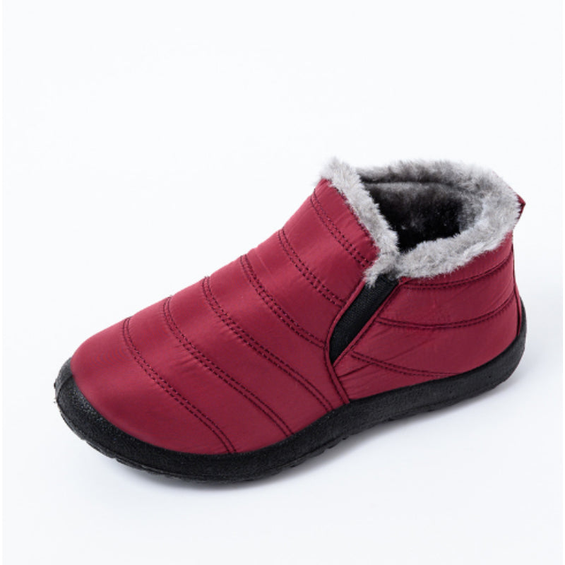 Non-Slip Plush Waterproof Ankle Boots