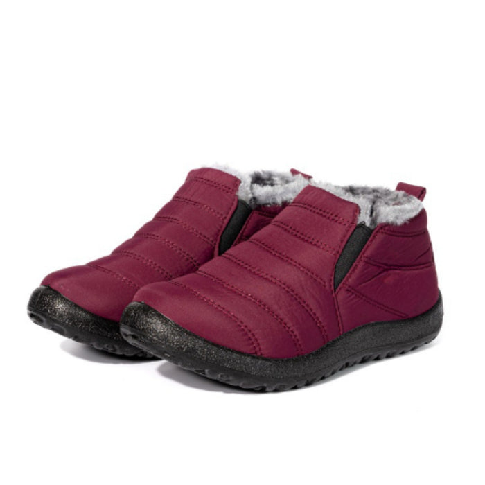 Non-Slip Plush Waterproof Ankle Boots