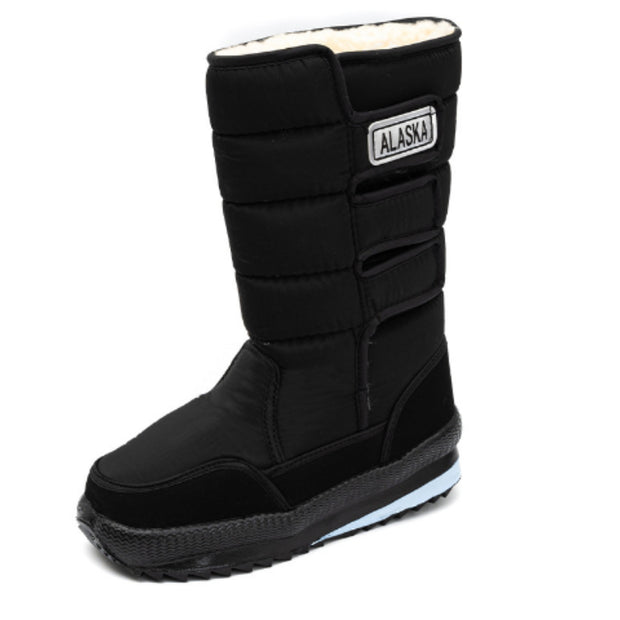 Winter Lightweight Padded Fur Waterproof Platform Boots