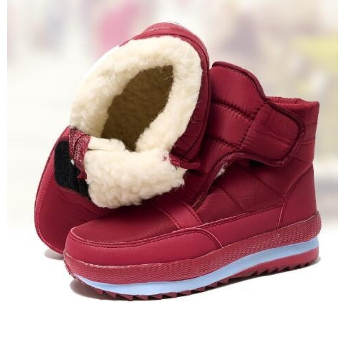 Women's Winter High Top Ankle Rubber Snow Boots