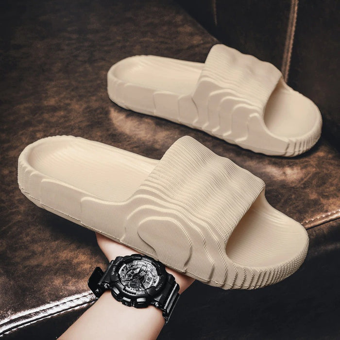 The Textured Cloud Cushion Slides