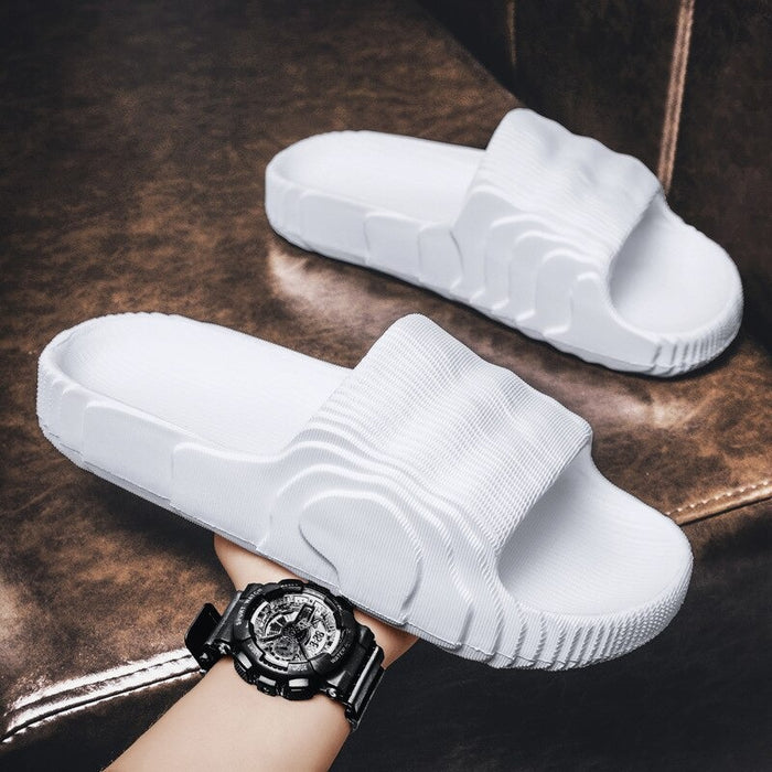 The Textured Cloud Cushion Slides