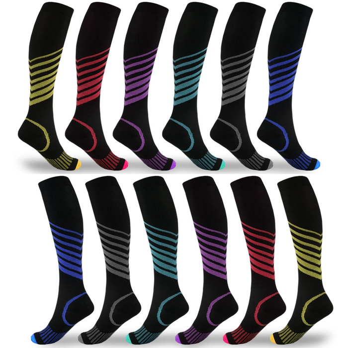 Compression Socks for Men & Women (6 Pack)